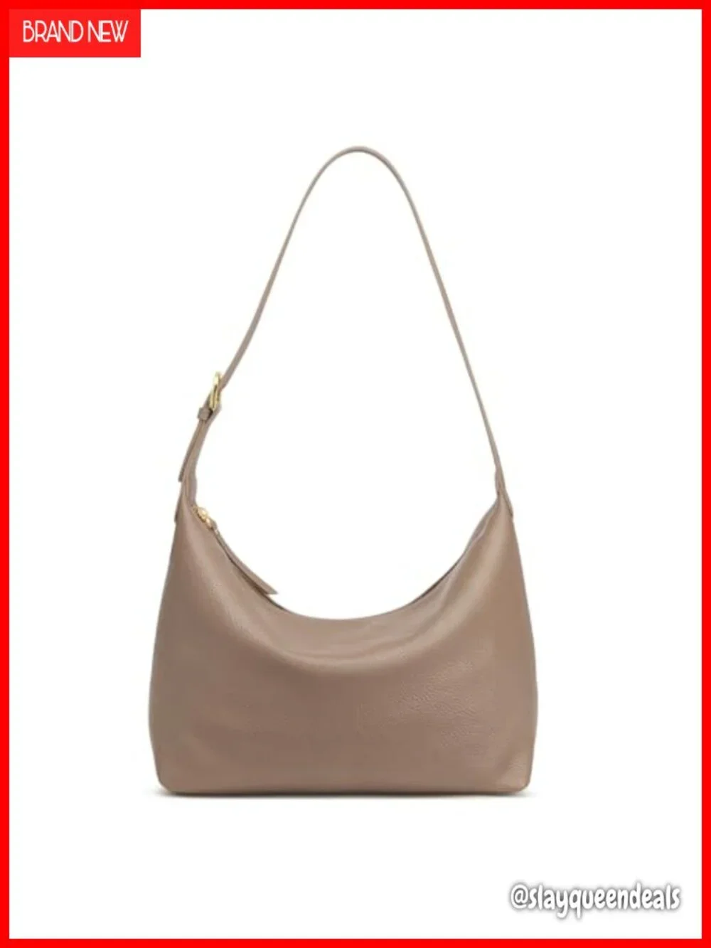 Genuine Leather Hobo Bag Crossbody Purse Medium Shoulder Handbag Work Travel